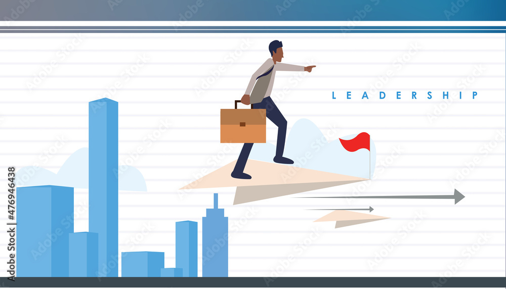2d illustration business leadership concept
2d illustration business leadership concept