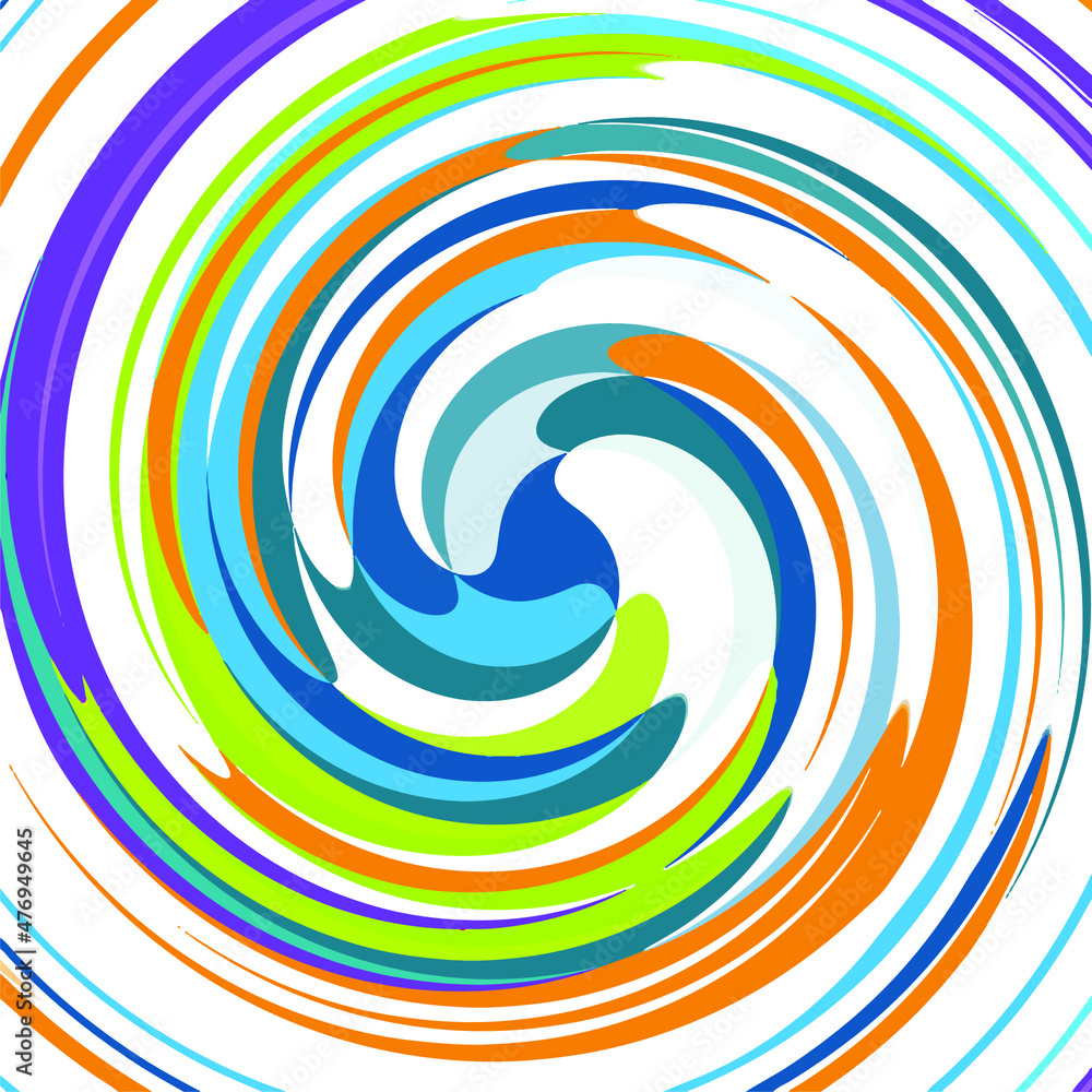Swirl rays retro background. Swirl rays retro background.