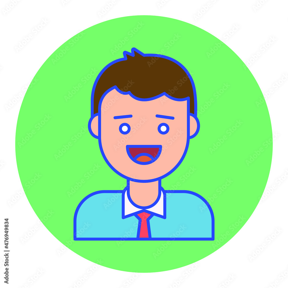 Avatar Vector icon which is suitable for commercial work and easily modify or edit it

