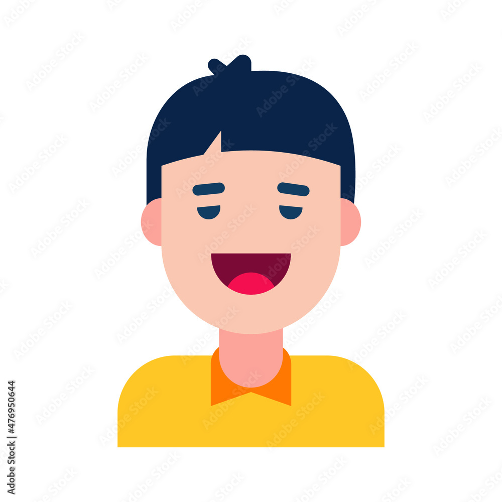 Happy boy Vector icon which is suitable for commercial work and easily modify or edit it Happy boy Vector icon which is suitable for commercial work and easily modify or edit it