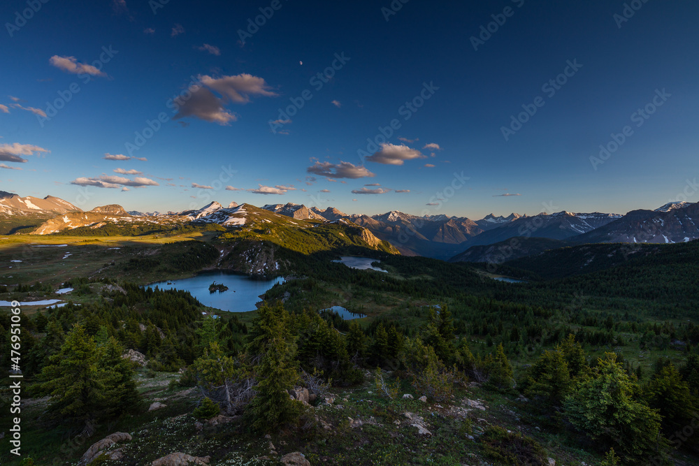 Rock Isle Lake, Sunshine Meadows, Banff National Park, AB & Mount Assiniboine Provincial Park, BC, Canada