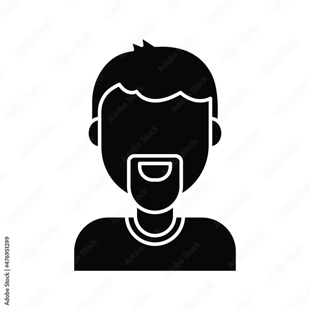 Avatar Vector icon which is suitable for commercial work and easily modify or edit it

