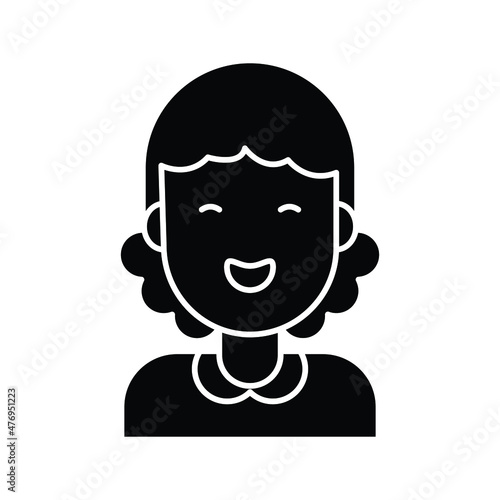 Baby girl Vector icon which is suitable for commercial work and easily modify or edit it