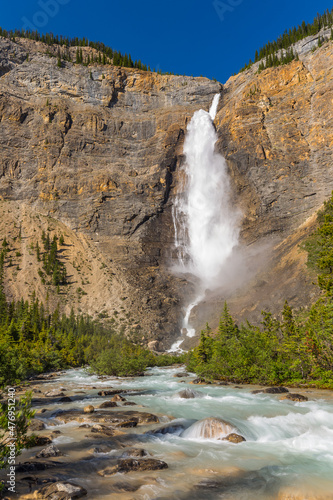 Takakkaw Falls of Yoho National Park in Canada