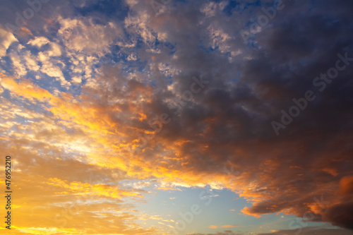 beautiful amazing sunrise cloud background