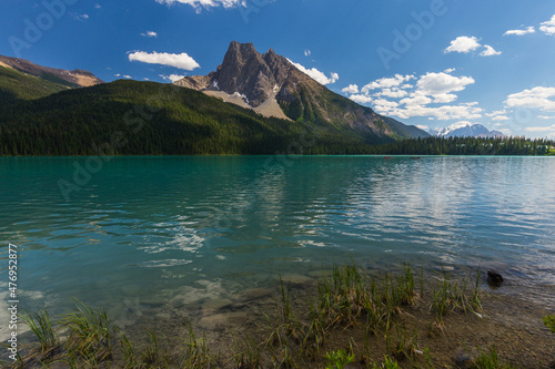 Emerald Lake in the Yoho National Park canada