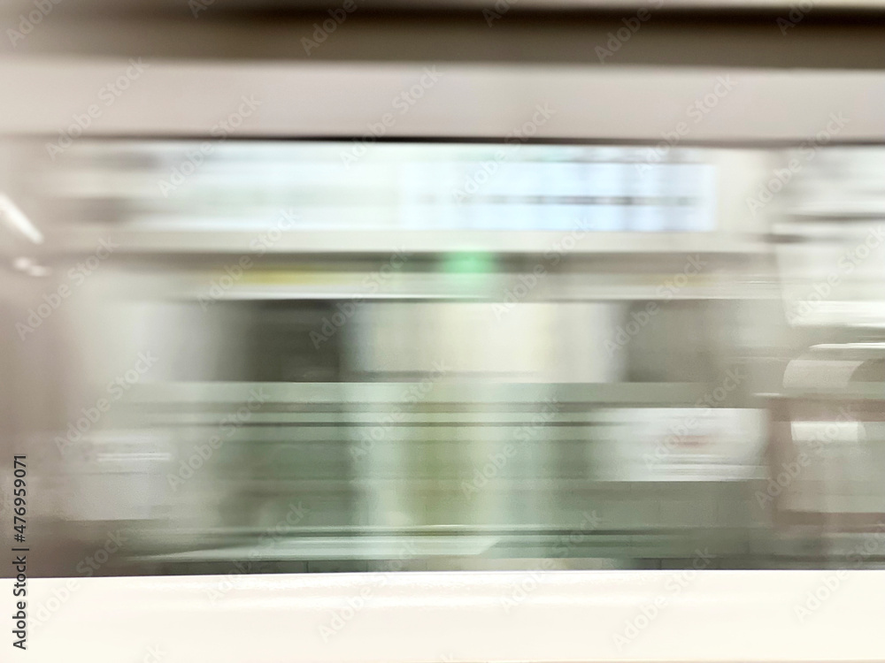 電車が通り過ぎるイメージ背景 電車が通り過ぎるイメージ背景