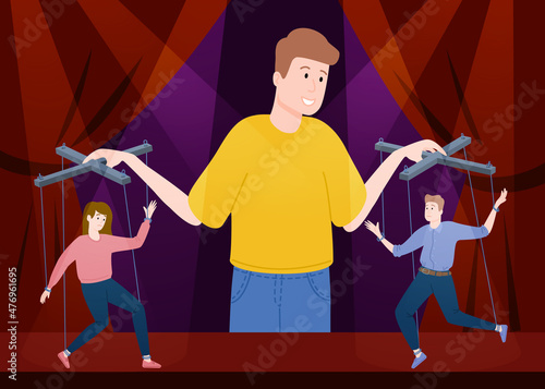 Puppet Mental Manipulation Composition