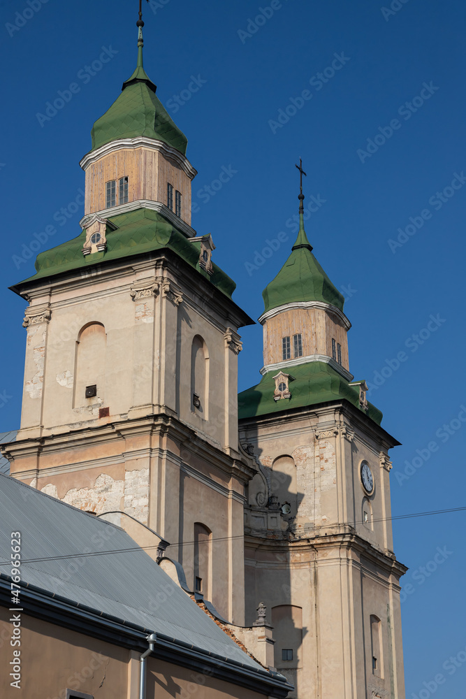 The Church of St Anthony of the bernardine monastery in Zbarazh, Ukraine