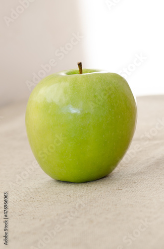 Shot of a fresh green apple