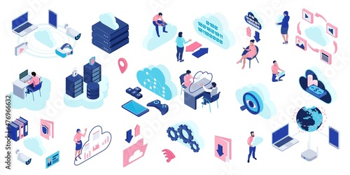 Cloud Technology Color Set