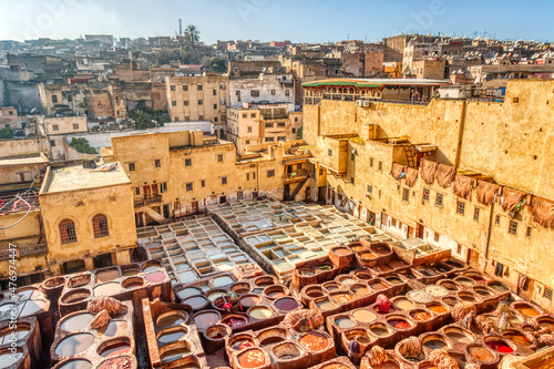 Fes Medina, Morocco HDR Image