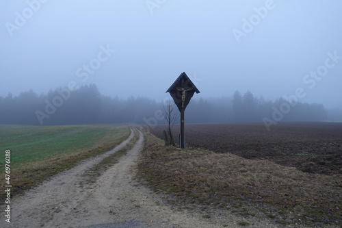Landschaft im Nebel © Martin