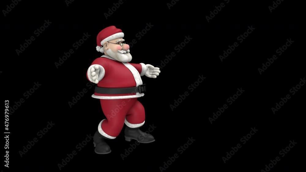 Santa Claus dancing - 3d render looped with alpha channel.
Santa Claus dancing - 3d render looped with alpha channel.