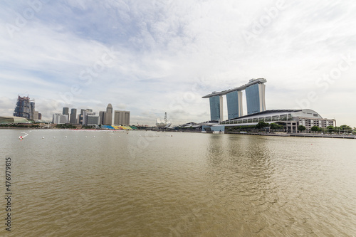 Marina Bay in a cloudy day © Pavel