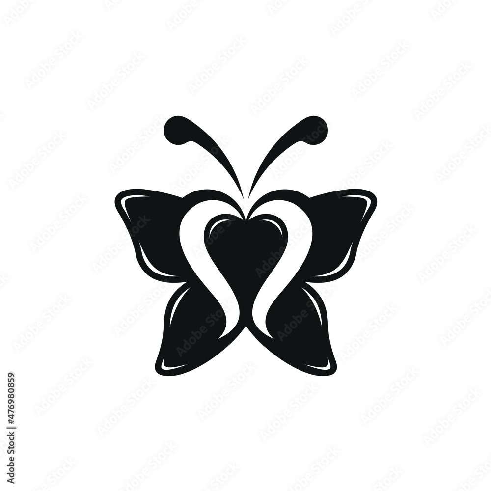Logo Concept Butterfly Silhouette Heart Love Logo Design Inspiration
Logo Concept Butterfly Silhouette Heart Love Logo Design Inspiration