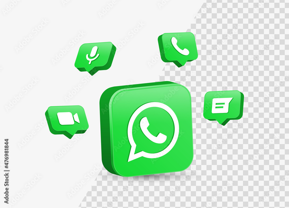 Whatsapp 3d icon logo emblem 3D Model in Other 3DExport