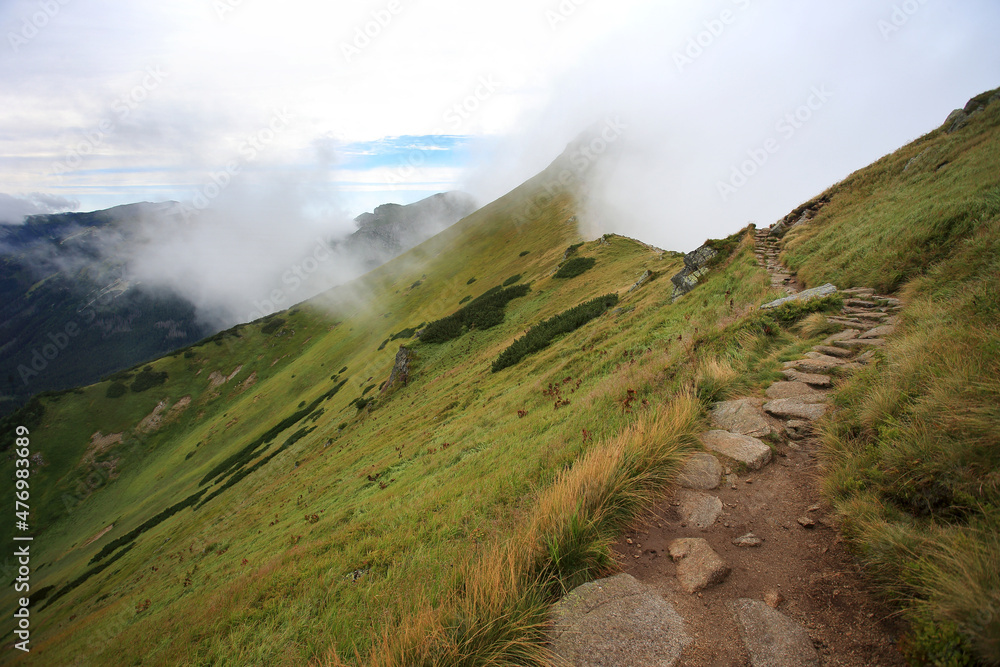 The Red Peaks in the Tatra Mountains.