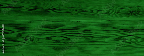 Hintergrund in Grün mit Holzmaserung, Holzhintergrund, Holztextur, Banner für Website, Blaue Textur 
