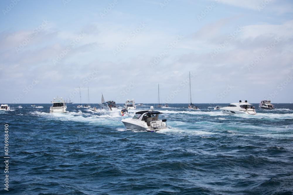 Fototapeta premium Yacht race