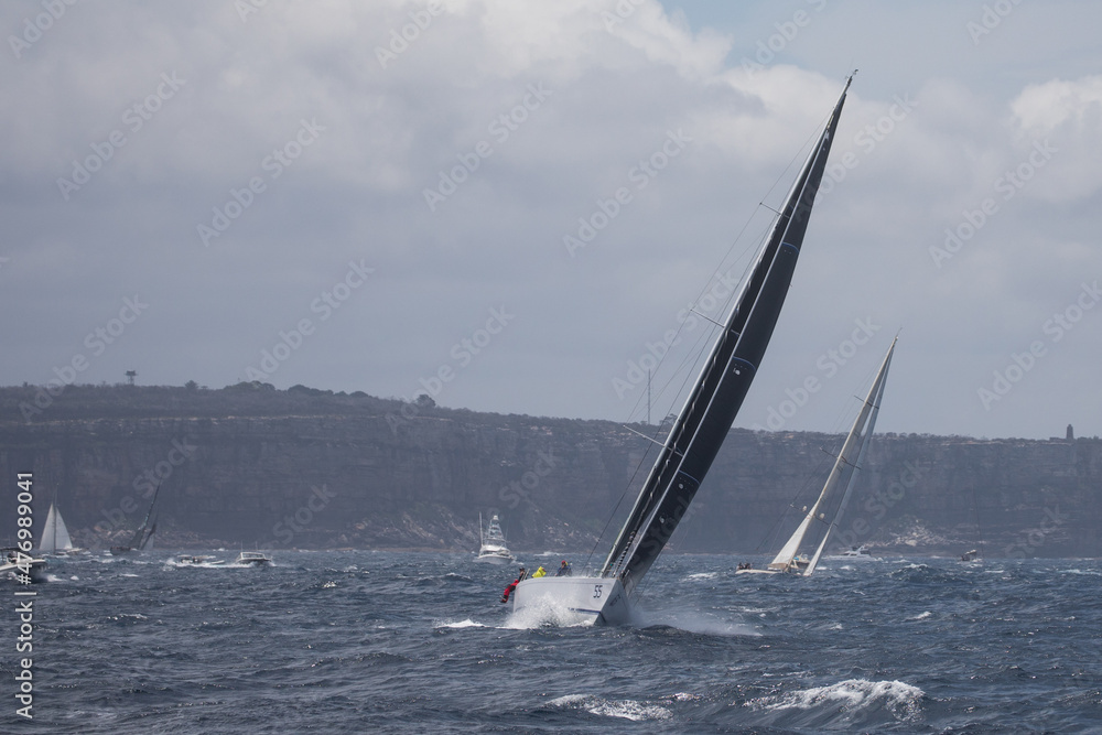 Obraz premium Yacht race