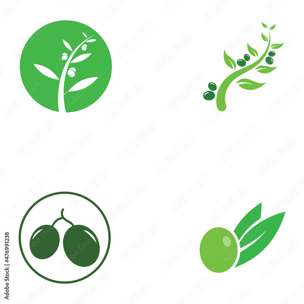 olive icon vector illustration design template olive icon vector illustration design template