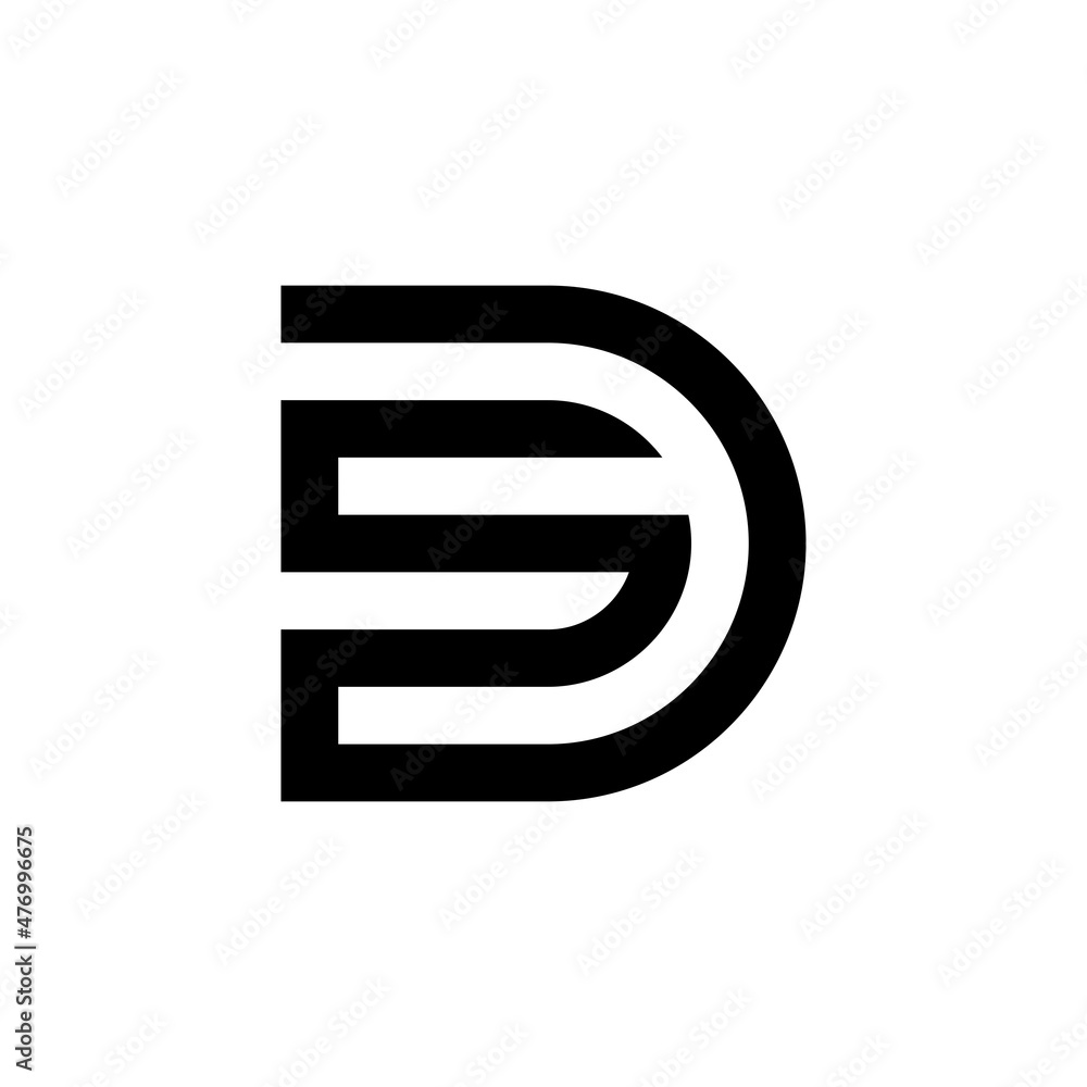 Monogram DS Initials Letter logo design inspiration Monogram DS Initials Letter logo design inspiration