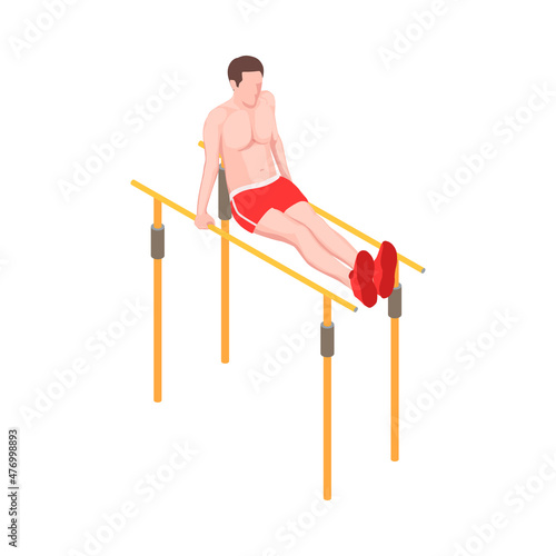 Parallel Bars Legs Composition