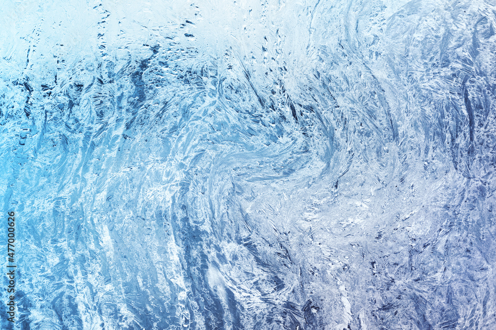 Frost ice texture