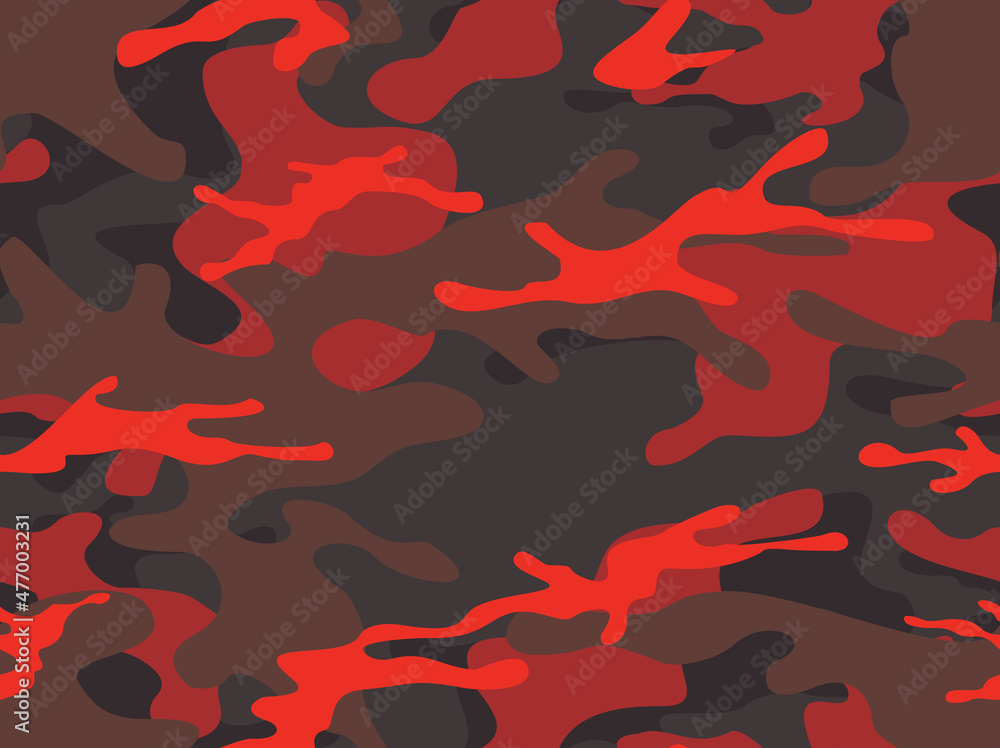 Camouflage seamless pattern. Military texture of spots. Print on fabric and clothing. Vector illustration Camouflage seamless pattern. Military texture of spots. Print on fabric and clothing. Vector illustration