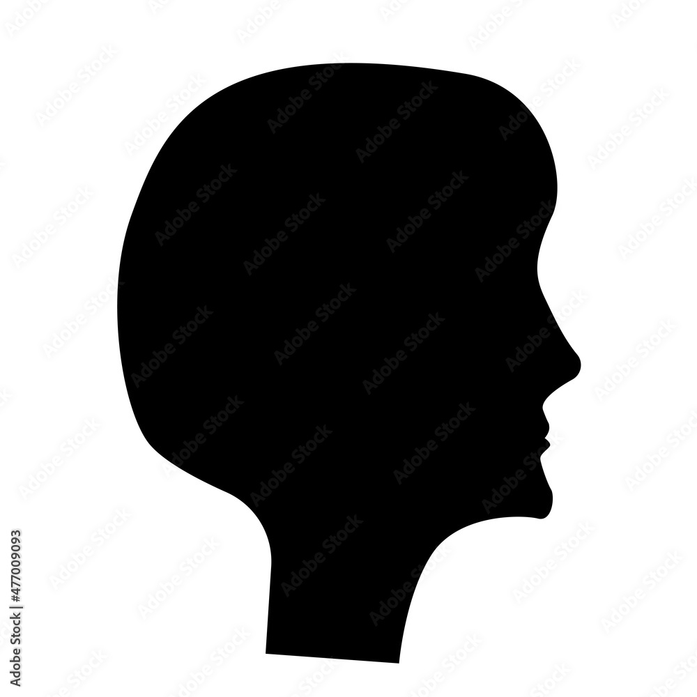 design illustration of people face with silhouette concept design illustration of people face with silhouette concept