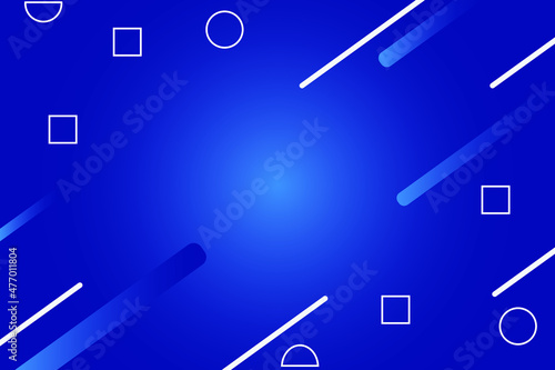 blue geomatry abstract background Free Vector