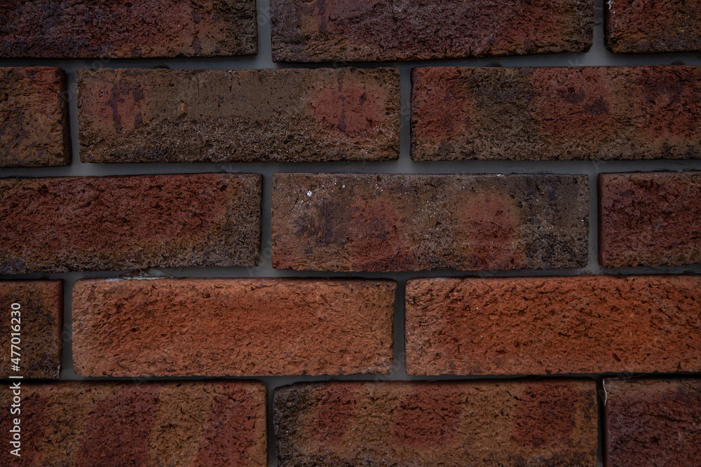 Texture of red brick wall Texture of red brick wall