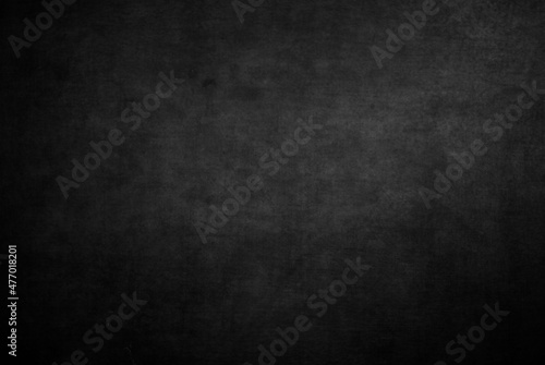 Black concrete wall. Dark background or texture for design