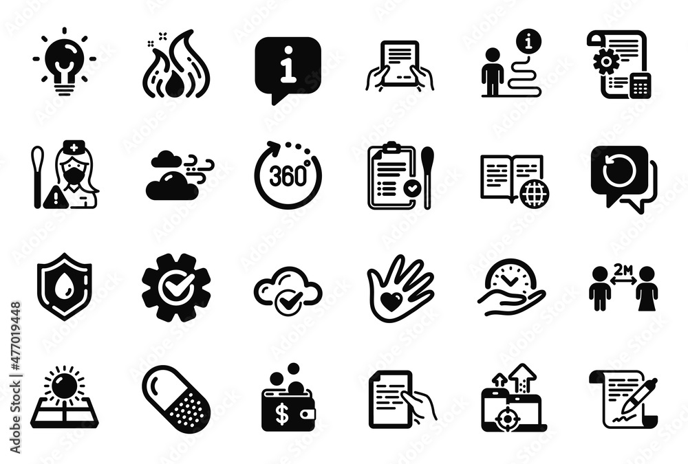 Vector Set of Science icons related to Sun energy, Cogwheel and Social responsibility icons. Recovery data, Seo devices and Nurse signs. 360 degrees, Receive file and Agreement document. Vector Vector Set of Science icons related to Sun energy, Cogwheel and Social responsibility icons. Recovery data, Seo devices and Nurse signs. 360 degrees, Receive file and Agreement document. Vector