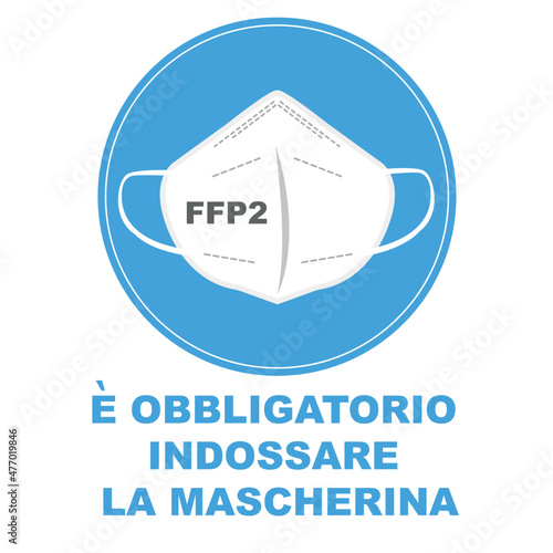 è obblegatorio indossare la mascherina