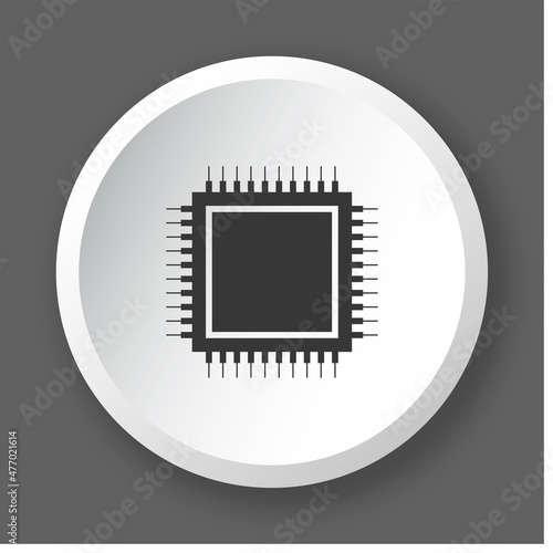 Logo circuit électronique.
