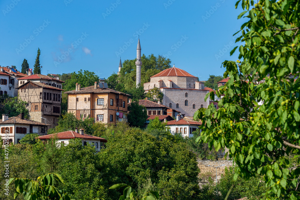 Traditional ottoman houses in Safranbolu, Turkey. Safranbolu is under protection of UNESCO World Heritage Site