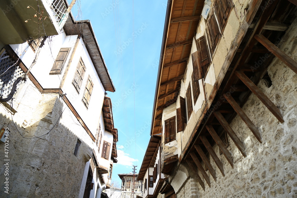 Traditional ottoman houses in Safranbolu, Turkey. Safranbolu is under protection of UNESCO World Heritage Site Traditional ottoman houses in Safranbolu, Turkey. Safranbolu is under protection of UNESCO World Heritage Site