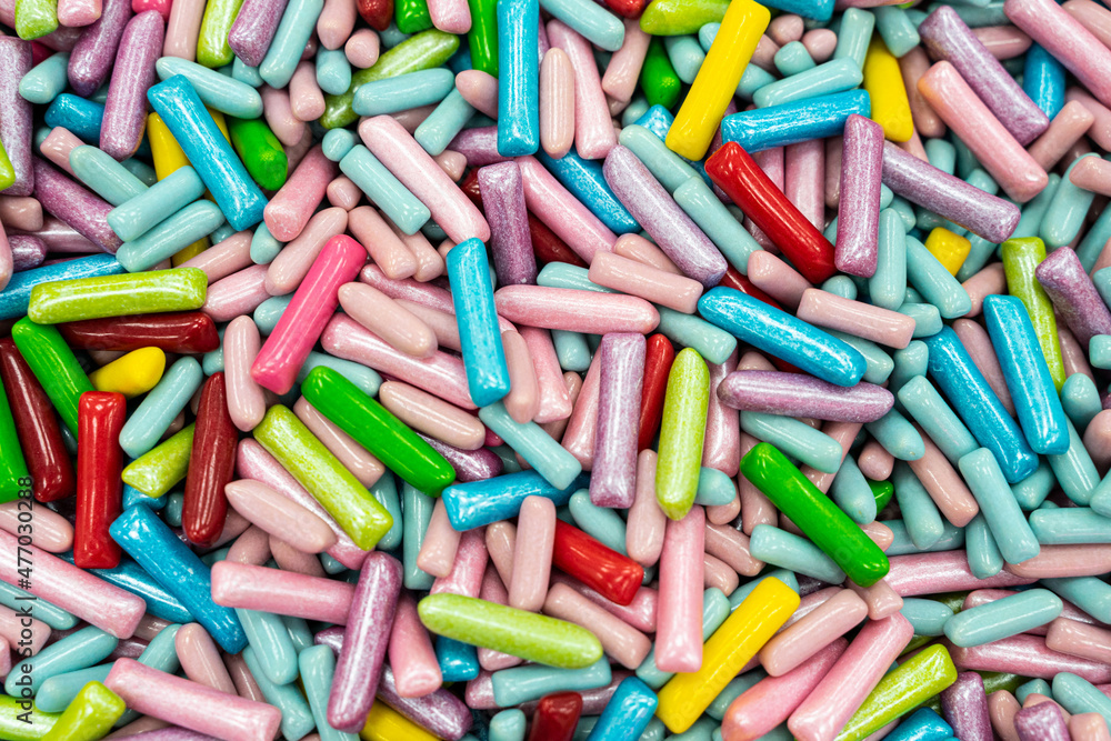 Children's holiday, colorful delicious candies Children's holiday, colorful delicious candies