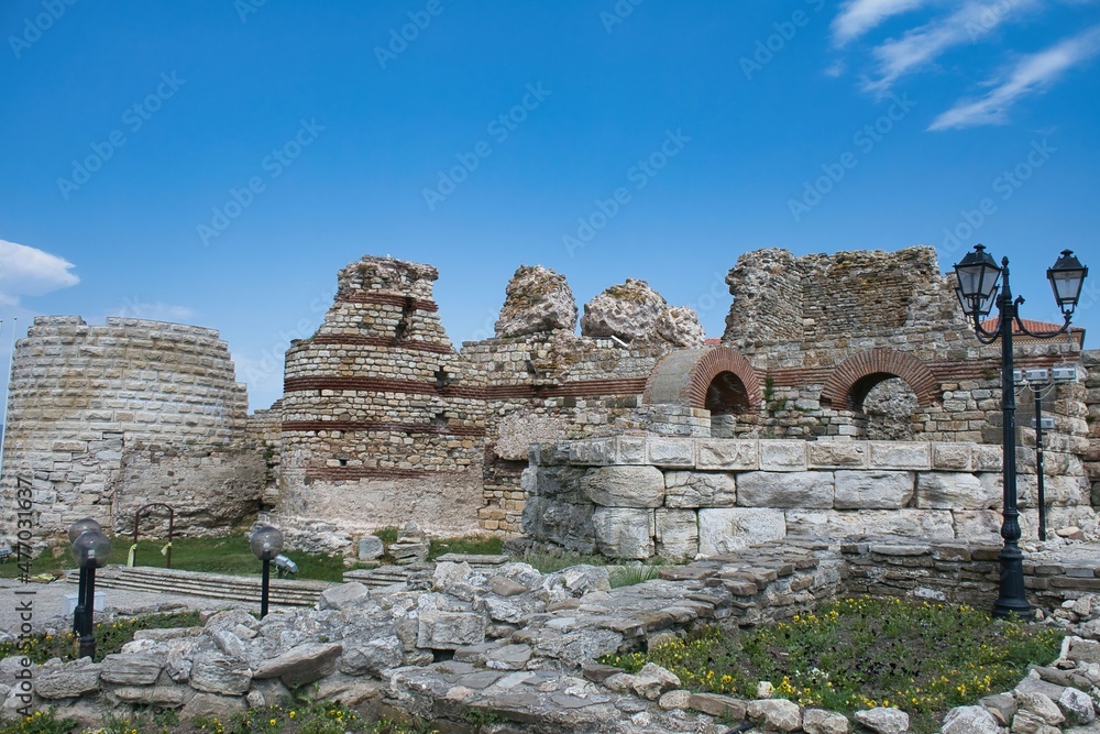 Aancient ruins of Mesembria