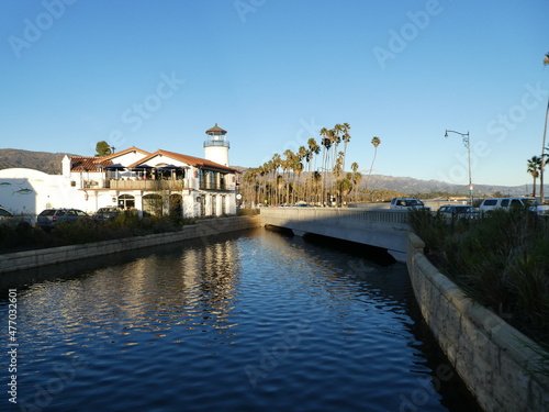 canal in the city of Santa Barbara