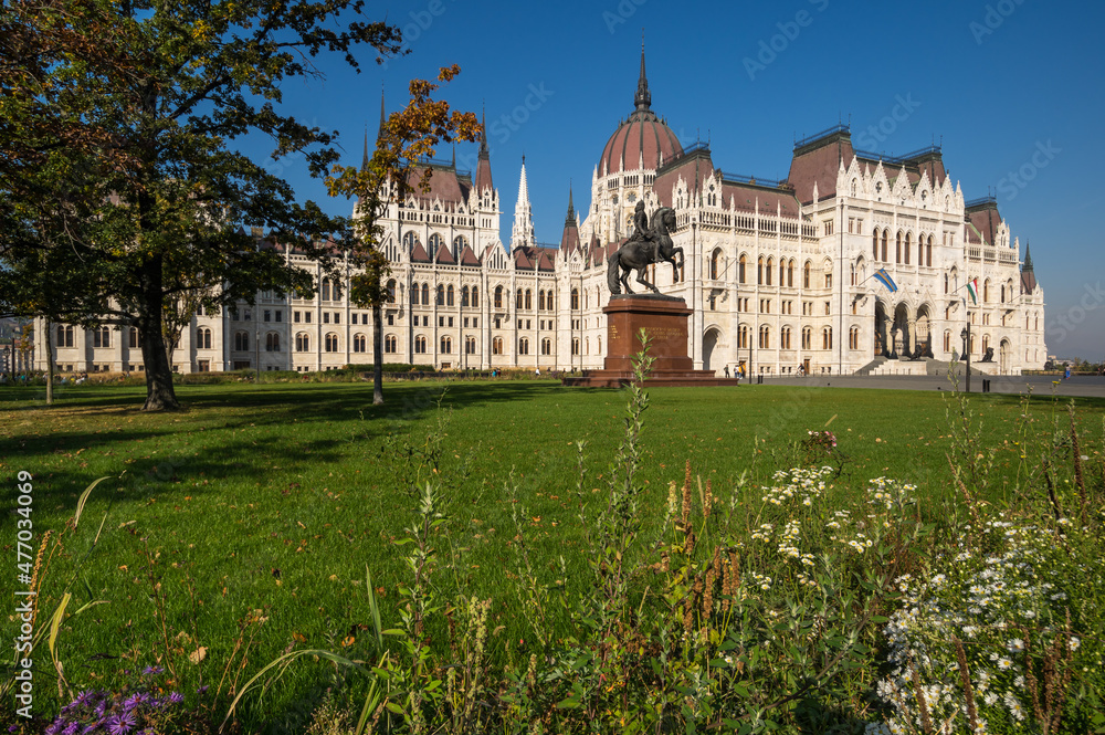 The Hungarian Parliament Building in Budapest The Hungarian Parliament Building in Budapest