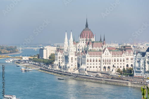 The Hungarian Parliament Building in Budapest © gumbao