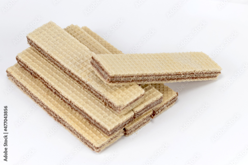 Neapolitan wafers. Creamy wafers biscuit textures. Neapolitan wafers. Creamy wafers biscuit textures.