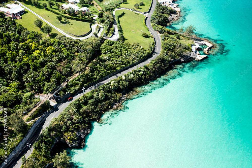 Drone Photography of Bermuda Landscapes and Ocean