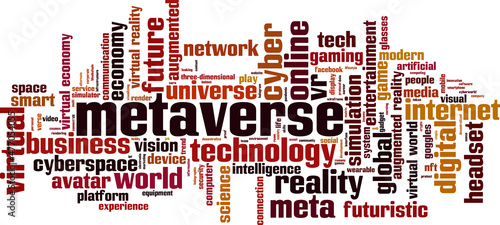 Metaverse word cloud