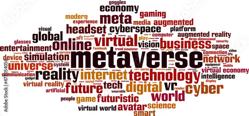 Metaverse word cloud