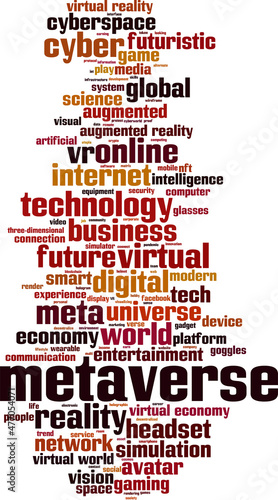 Metaverse word cloud