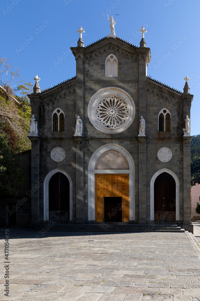 church San Giovanni Battista, Rio Maggiore, Liguria
